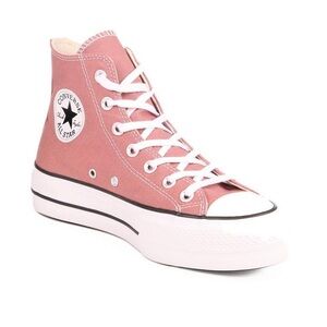 Converse Women's Peach Platform High-Top Sneakers